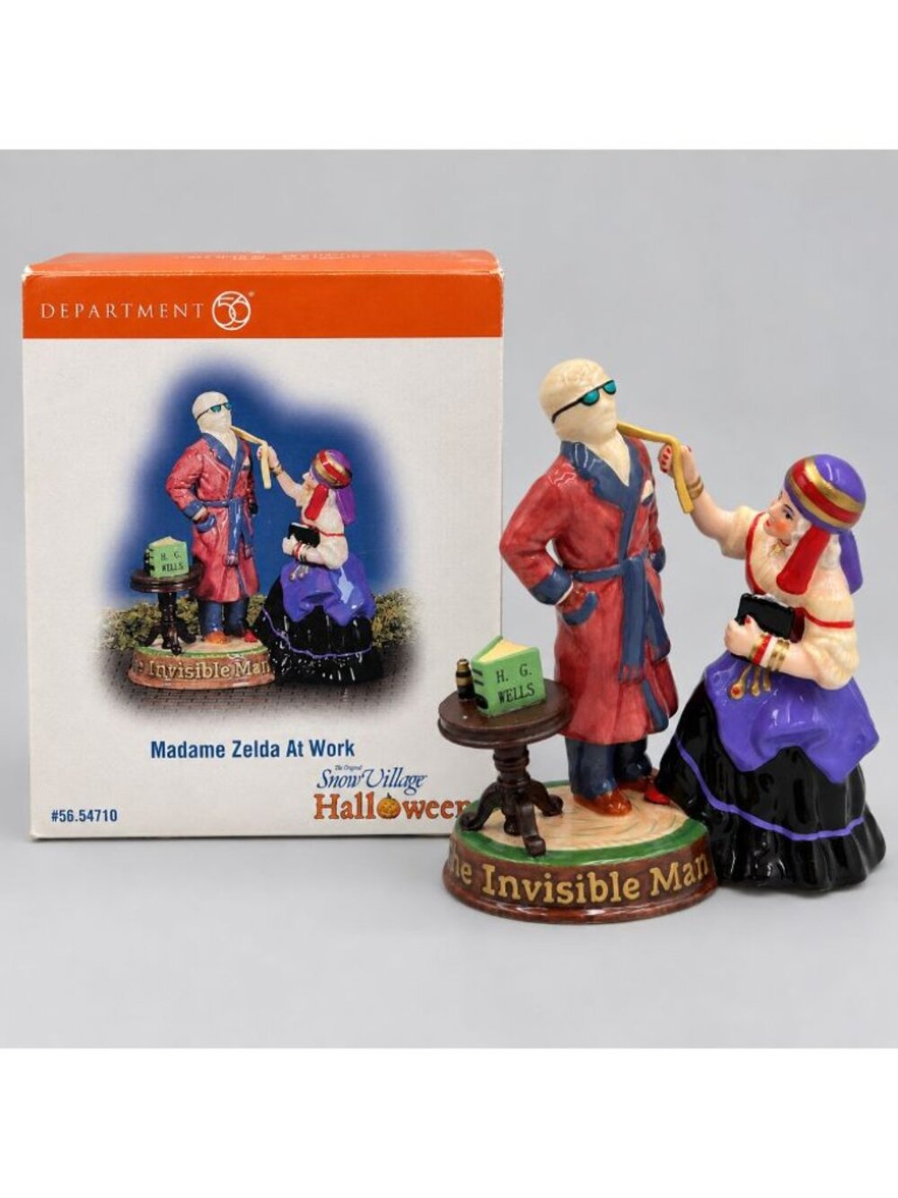 Dept 56 Madame Zelda at Work 54710 Retired Snow Village Halloween w/ Box